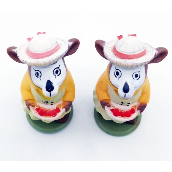 Richard Scarry Puzzletown Mrs Goat Playskool Busytown Figures Vintage 1976 2.25 - Picture 3 of 15